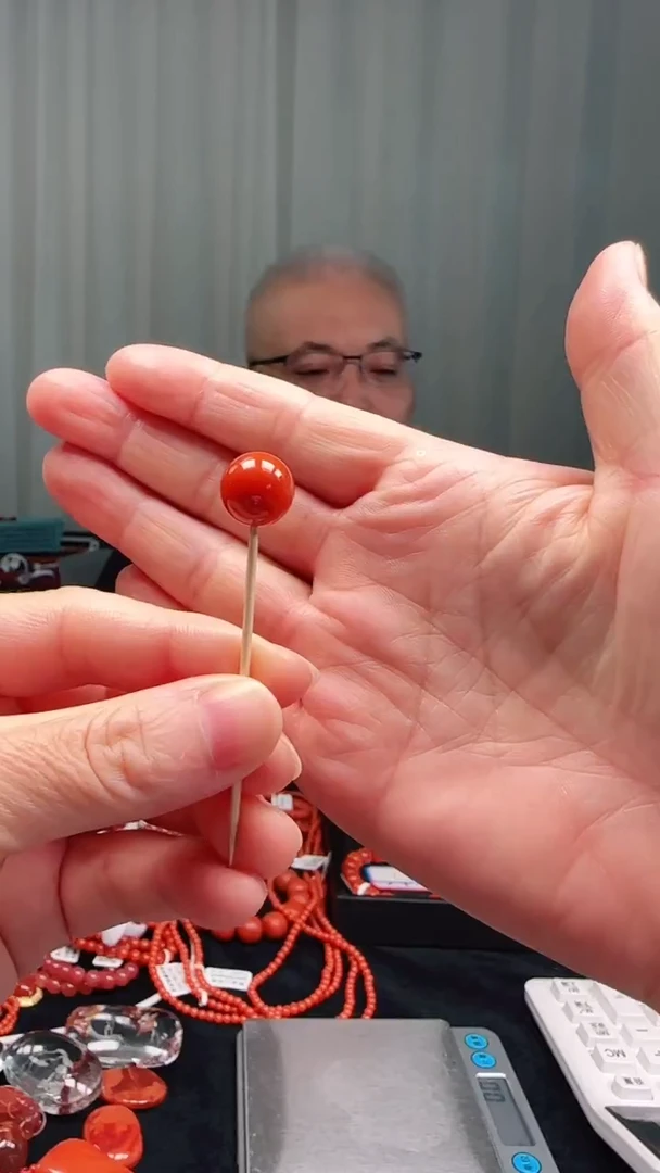 未镶嵌多样性发一件南红玛瑙12,mm保山单株