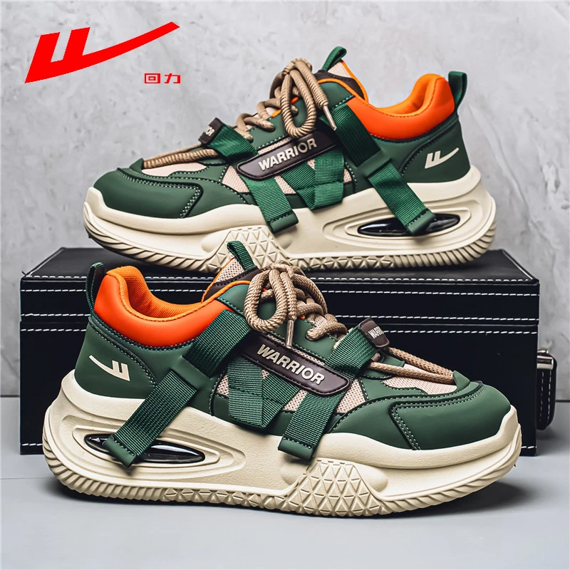 回力男鞋冬季2025新款老爹鞋爆款增高男士厚底运动鞋百搭休闲潮鞋