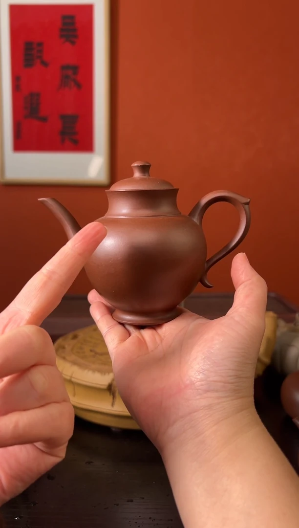 茶壶紫砂紫泥 玉笠宫灯