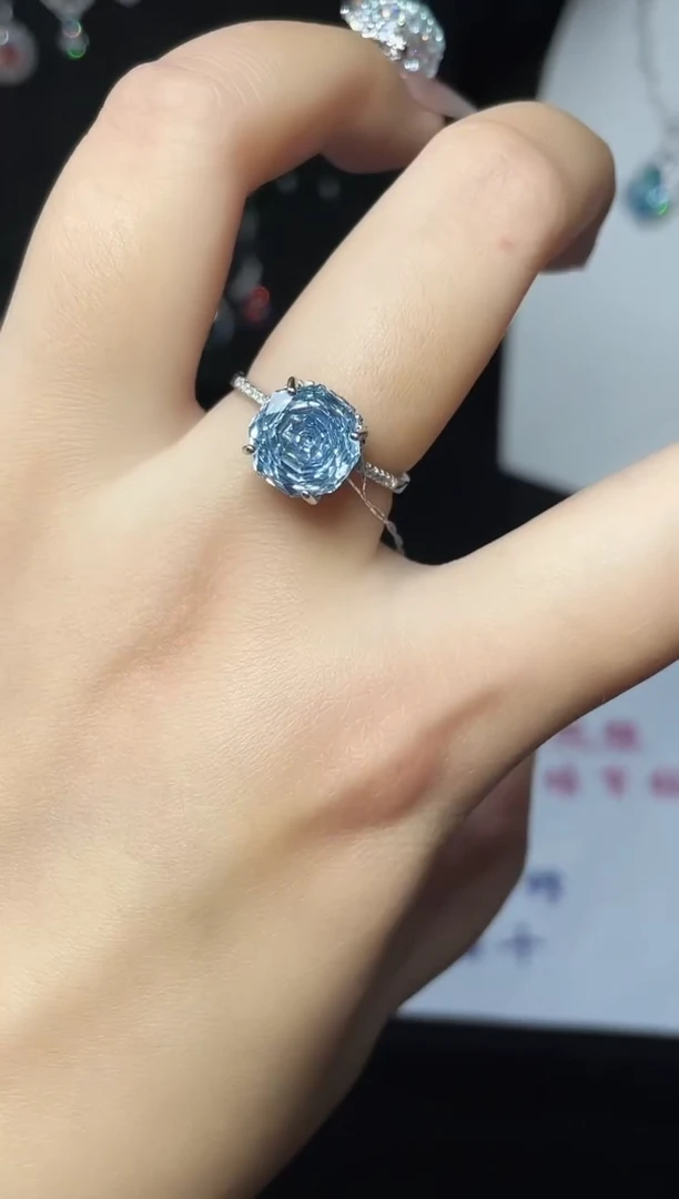 合成立方氧化锆925银编号F0126