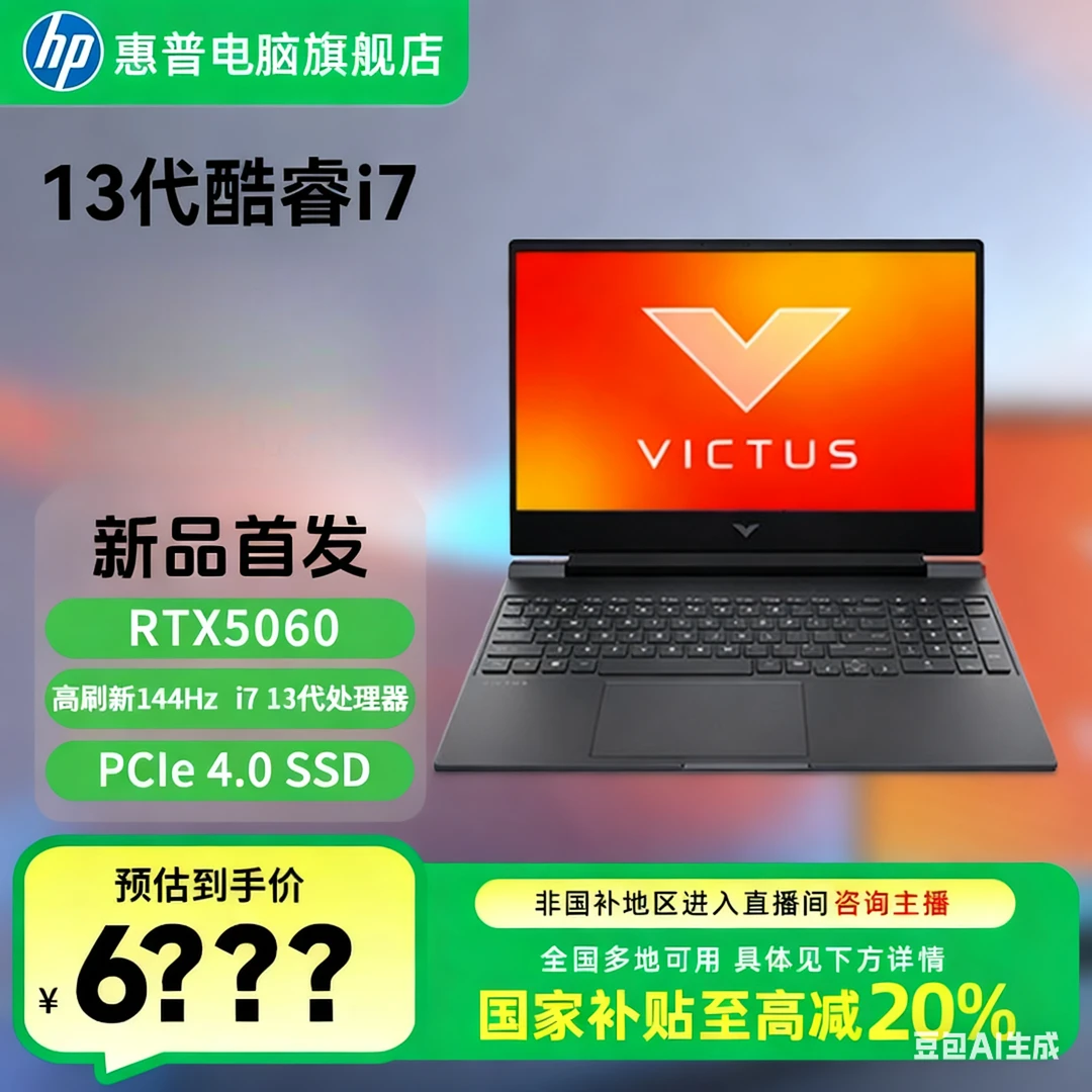 HP/惠普【光影精灵11】15.6独立5060高性能i7高频学生办公全能本