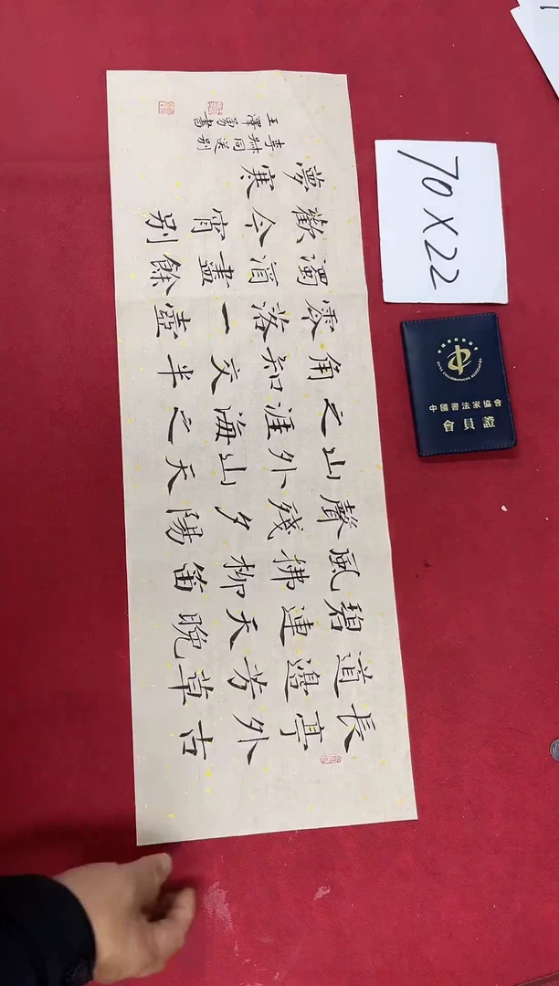 书法中书王泽勇老师书法作品