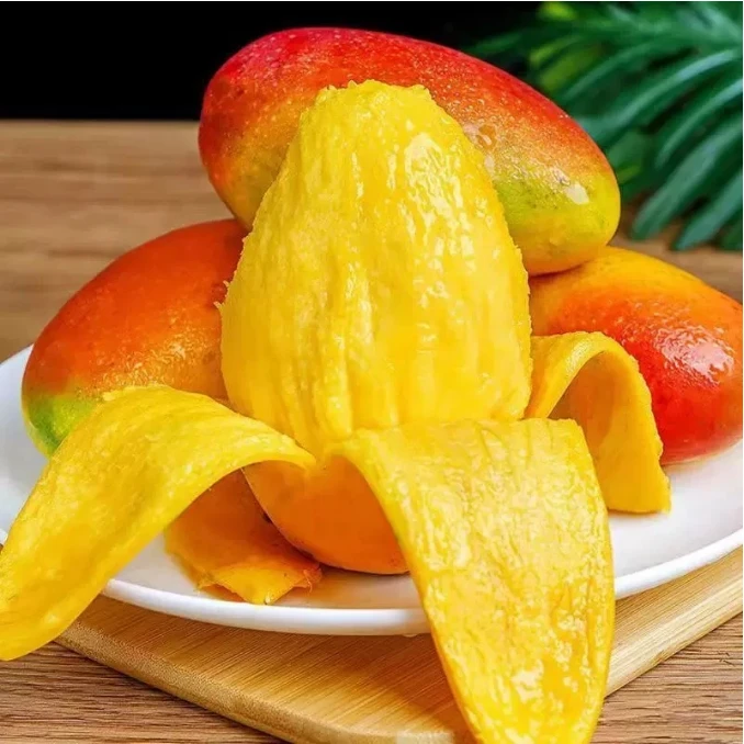 【放软吃】头茬百色贵妃芒新鲜现摘孕妇应季热带芒果带箱5斤装xcy1