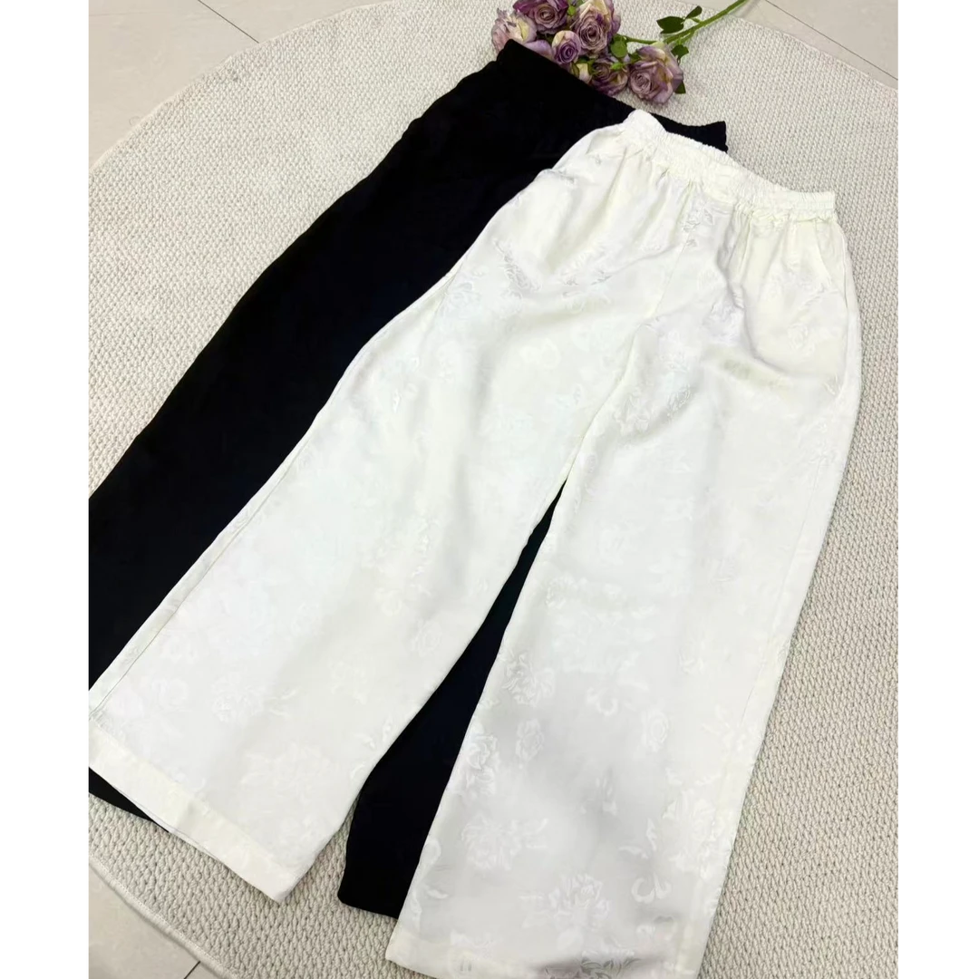 9109新中式萝阔腿裤