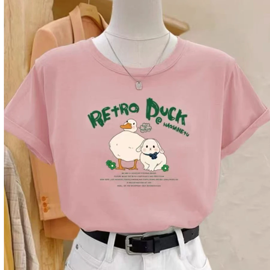 230G宽松纯棉短袖夏季百搭