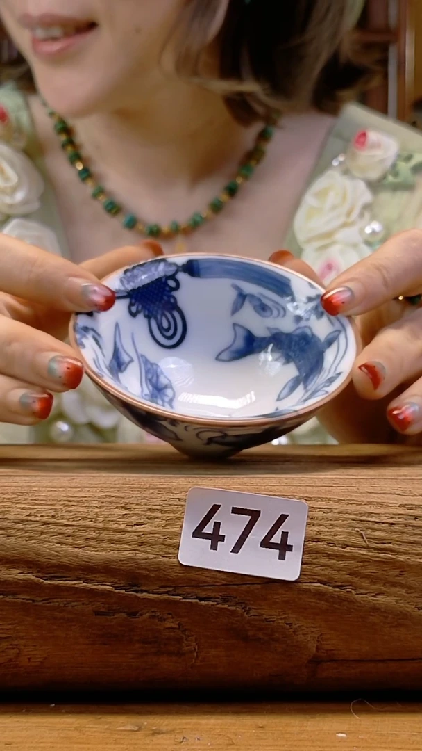 474陶艺制品  手工主人杯