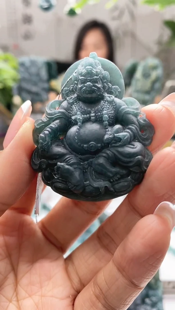 定制翡翠未镶嵌翡翠毛货不退不换5.9