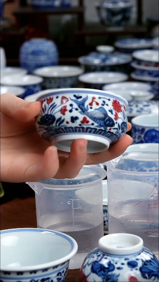 景德镇高端茶器景德镇墨奈纯手工手绘高端茶器