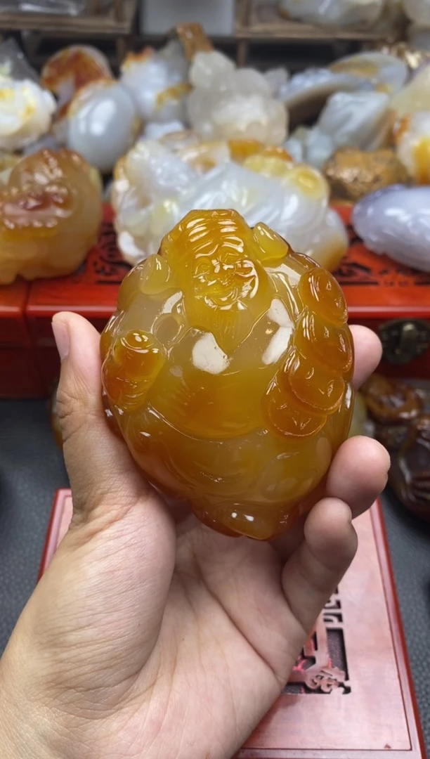 未镶嵌手把玛瑙/玉髓杨*00