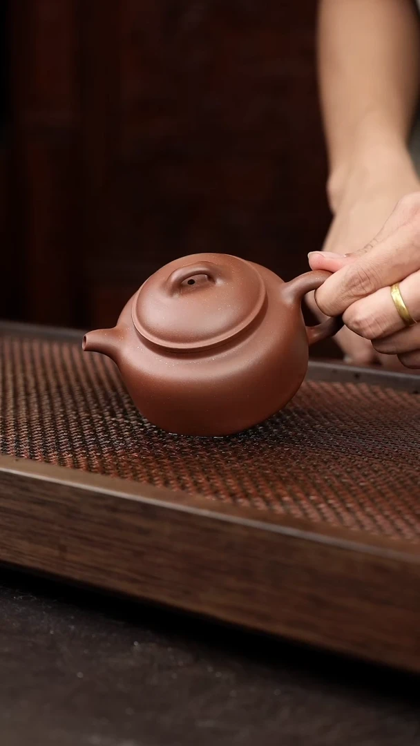 茶壶紫砂底槽清扁钟