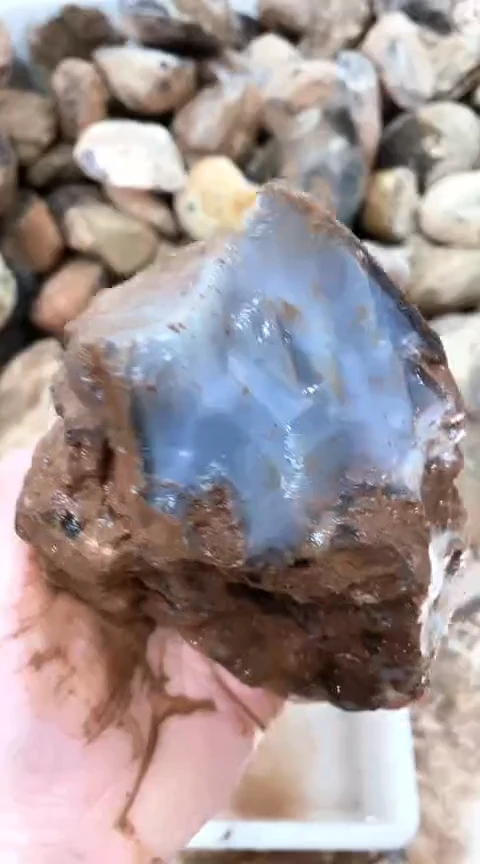 定制玛瑙弹***间原石801415