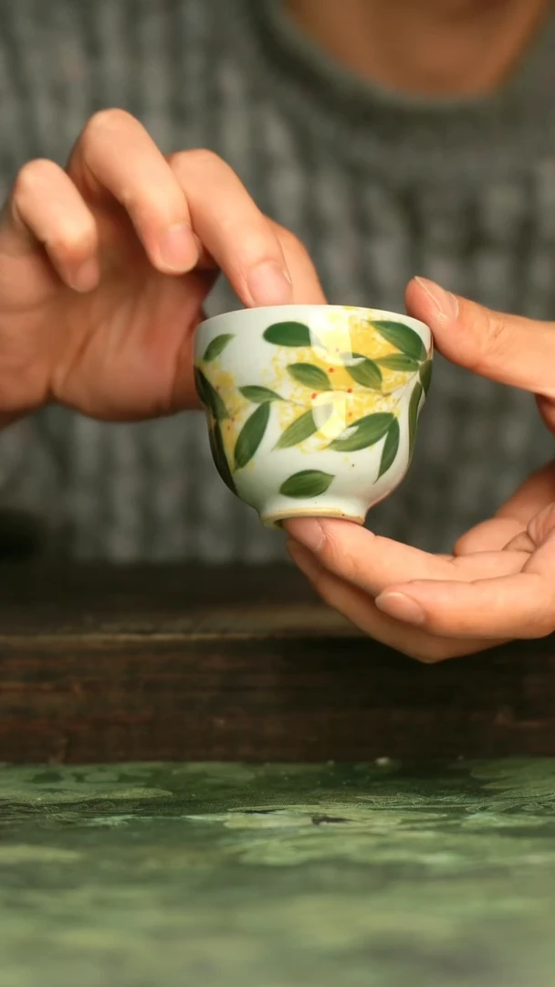 瓷器青诗集手工手绘瓷器