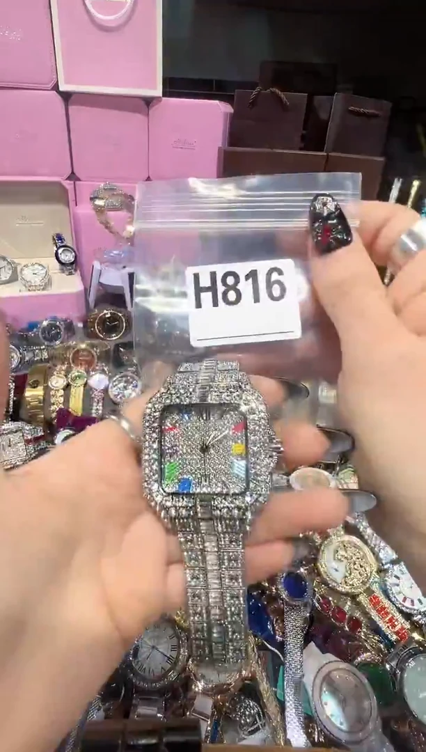 石英机芯不锈钢不锈钢直播定闪专用