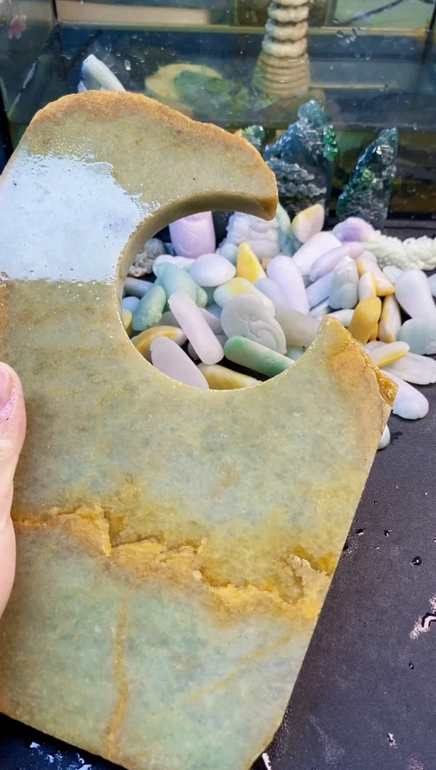 未镶嵌挂件翡翠汇*天然翡翠058
