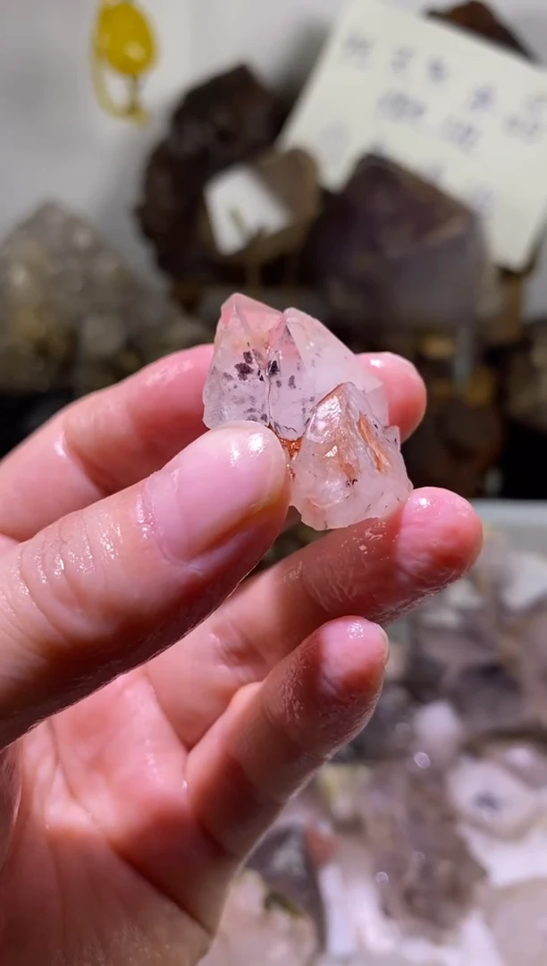 未镶嵌珠宝半成品水晶26号四川超七花园水晶