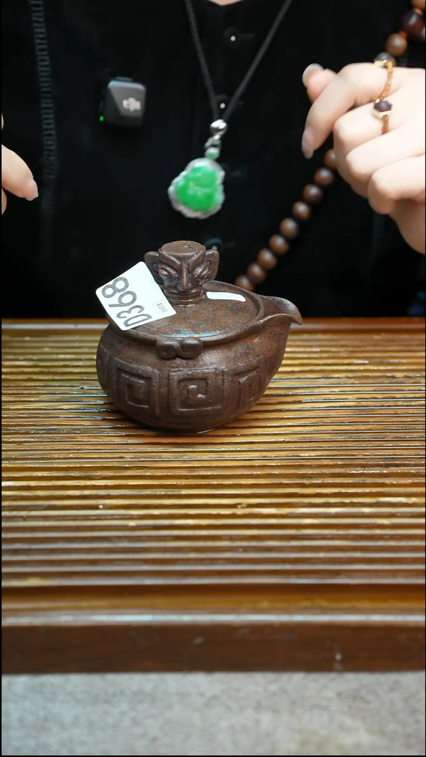 万古烧粗陶手工手做茶具