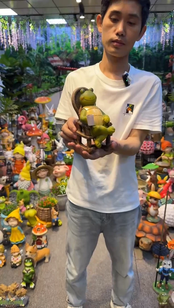 无花朵花园庭院摆件&00&