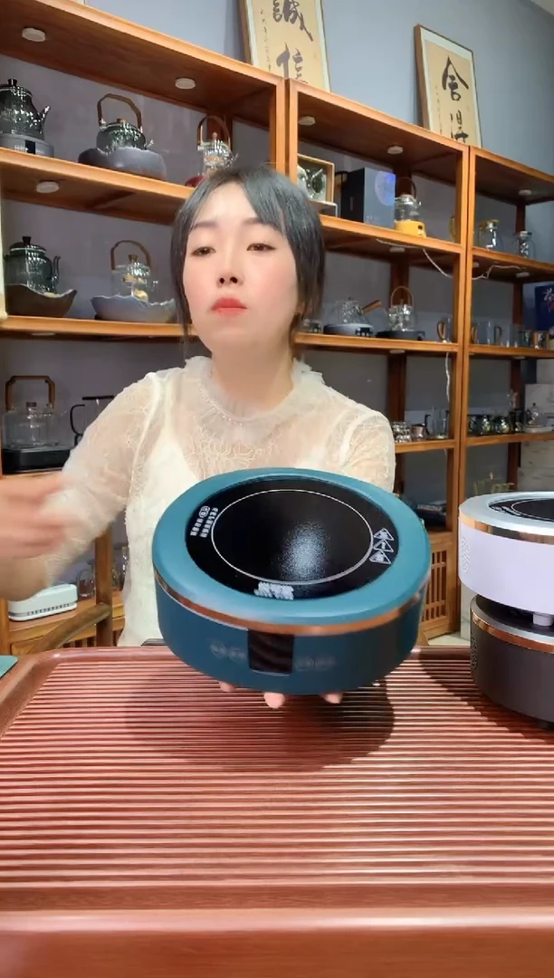 水晶玻璃无盖款悦可堂绿