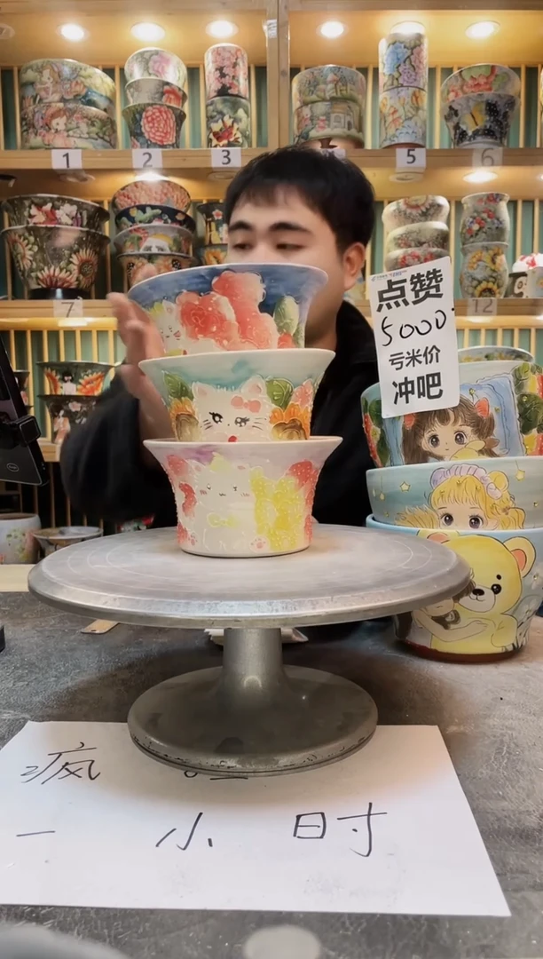 陶默认微瑕一物一拍1226-090-3个