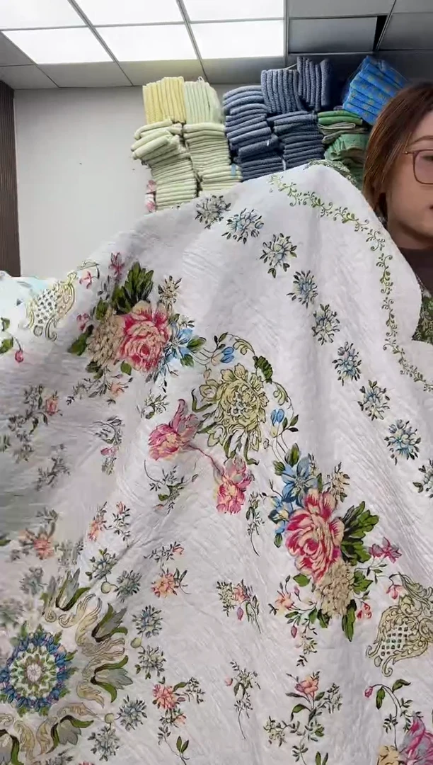 棉编号50卿雪专属链接杂款孤品床盖单件孤品200*230