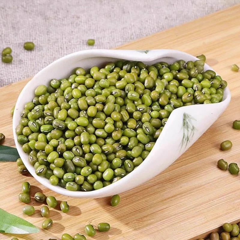 侯家岗乡新货绿豆解暑佳品可煲汤熬粥的五谷杂粮