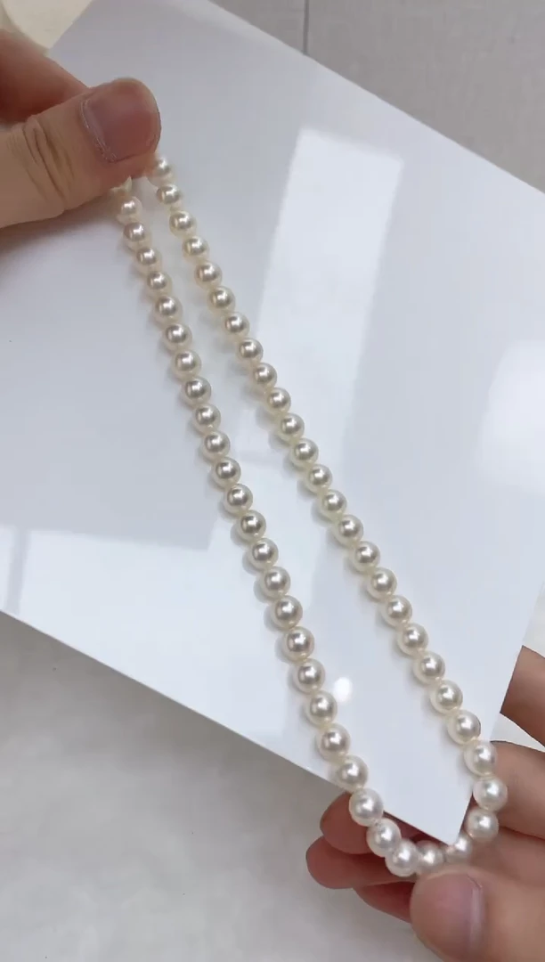 海水珍珠银S925镶嵌颈饰海水珍珠项链