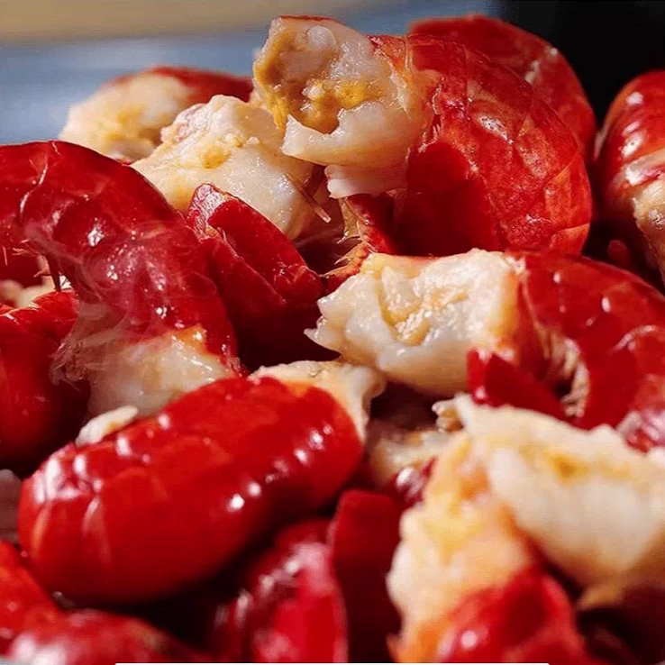 【买2盒送2盒】麻辣龙虾尾配料表干净顺丰京东包邮4盒【带箱3斤】