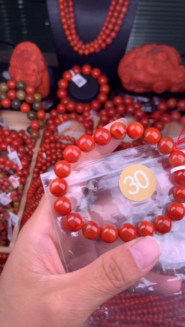 南红玛瑙未镶嵌珠宝奇石30-9