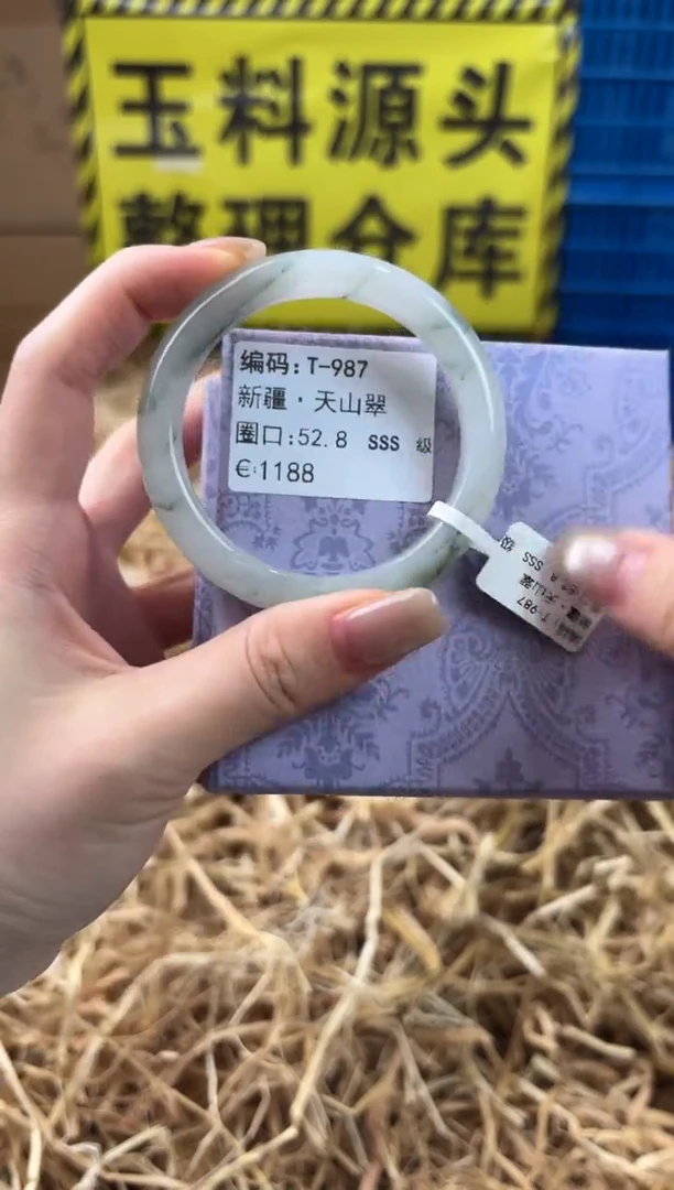 未镶嵌手镯石英质玉T-987