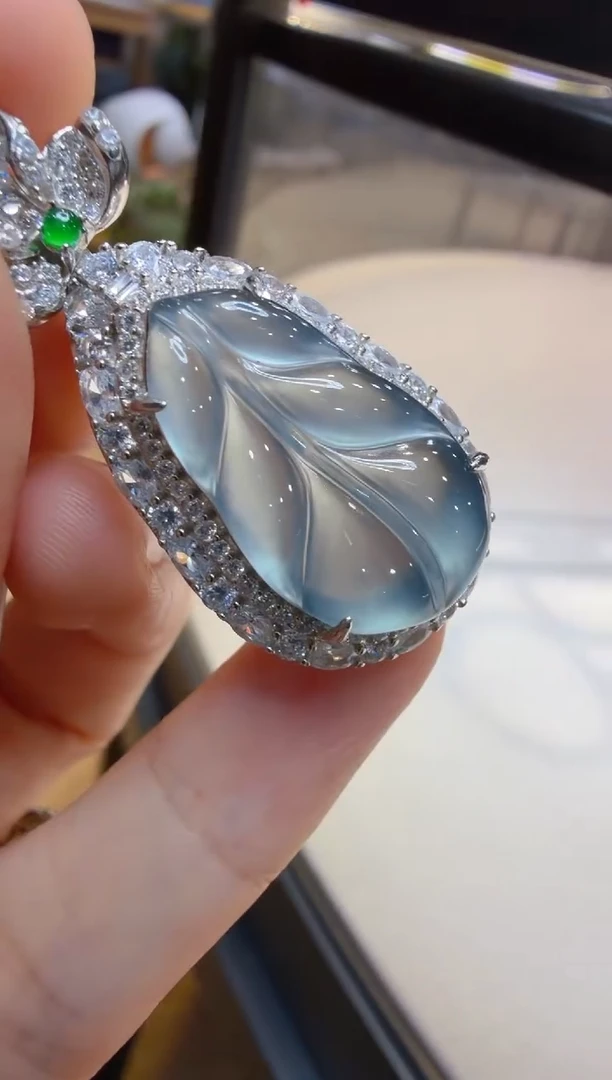 吊坠(不含链)银S925镶嵌翡翠多样性团购发一件