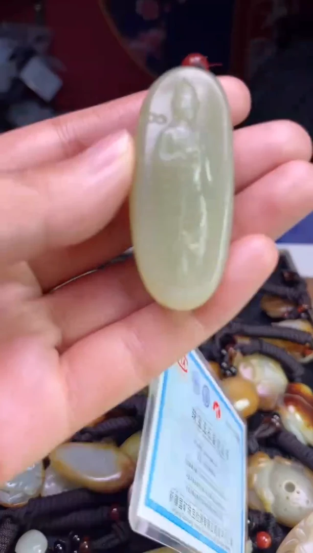 颈饰未镶嵌和田玉123