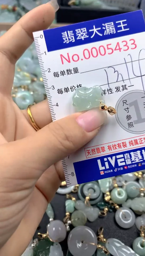 颈饰未镶嵌翡翠5433