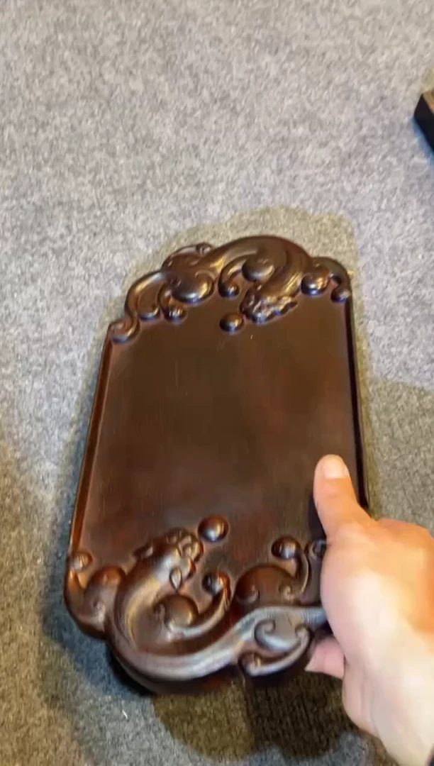 非洲紫檀（红花梨）木雕款牌匾木器