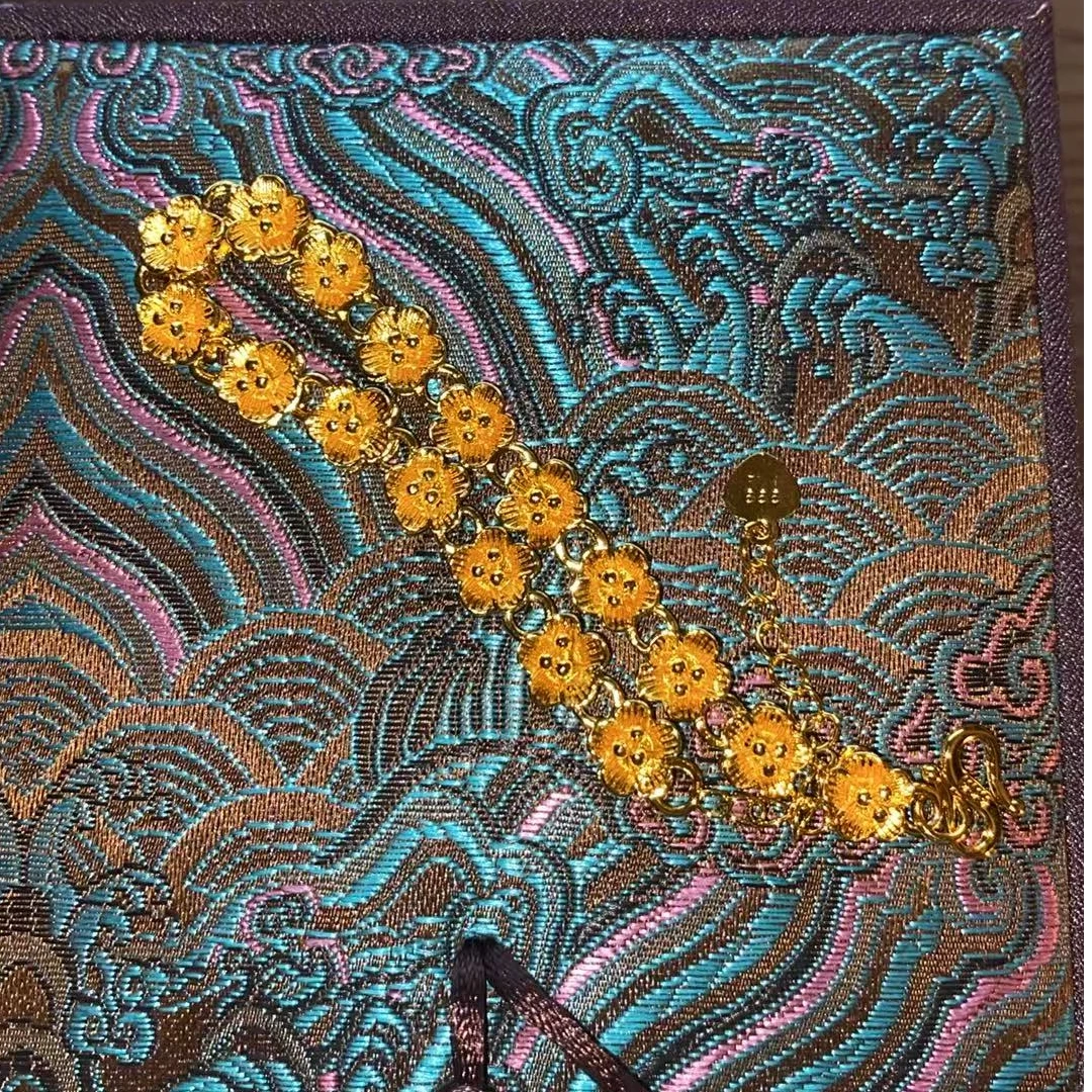 《天利璀璨》时尚女士百搭花花手链s039