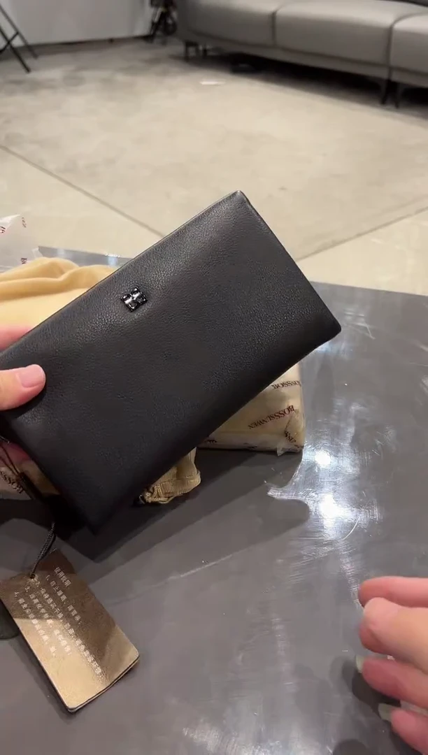 头层牛皮韩爵绅士高品质男包编码148