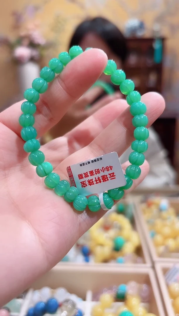 未镶嵌手串石英质玉买*买设计款手串