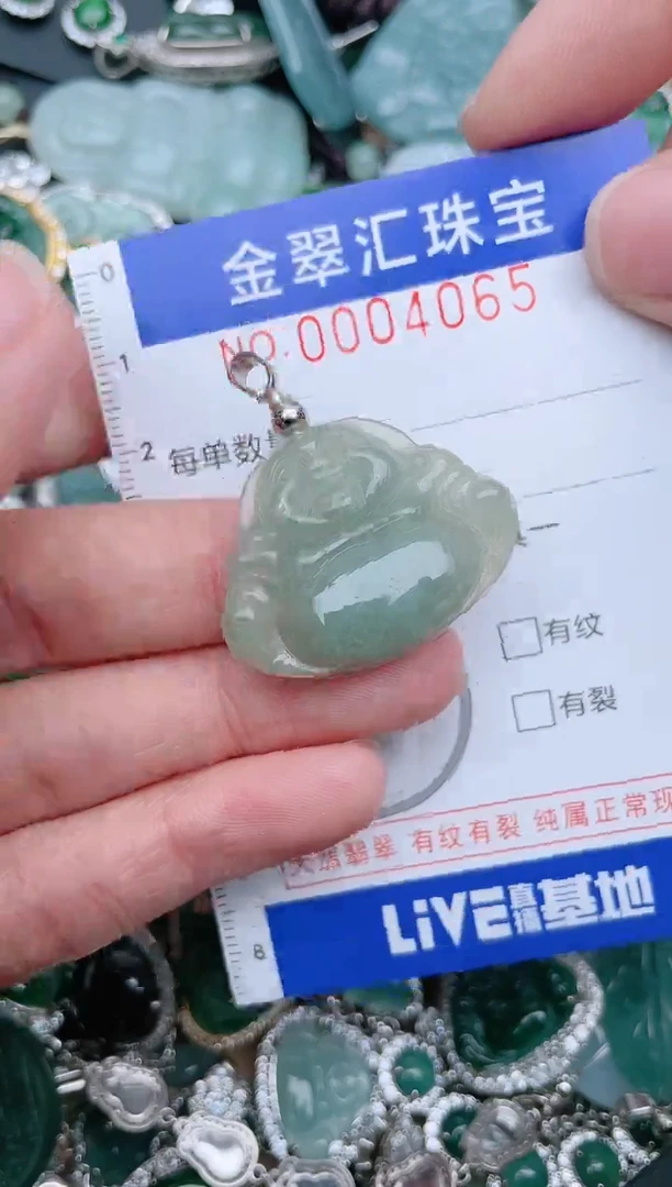 【闪购商品】翡翠颈饰未镶嵌4065......