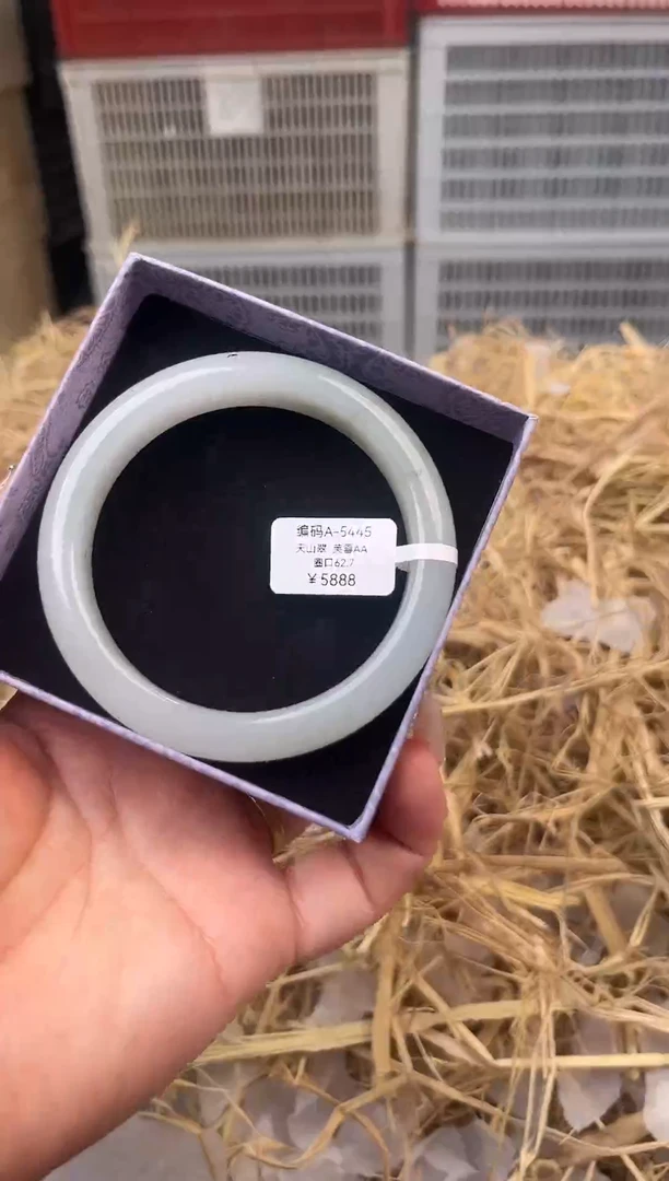 未镶嵌手镯石英质玉编号A-5445