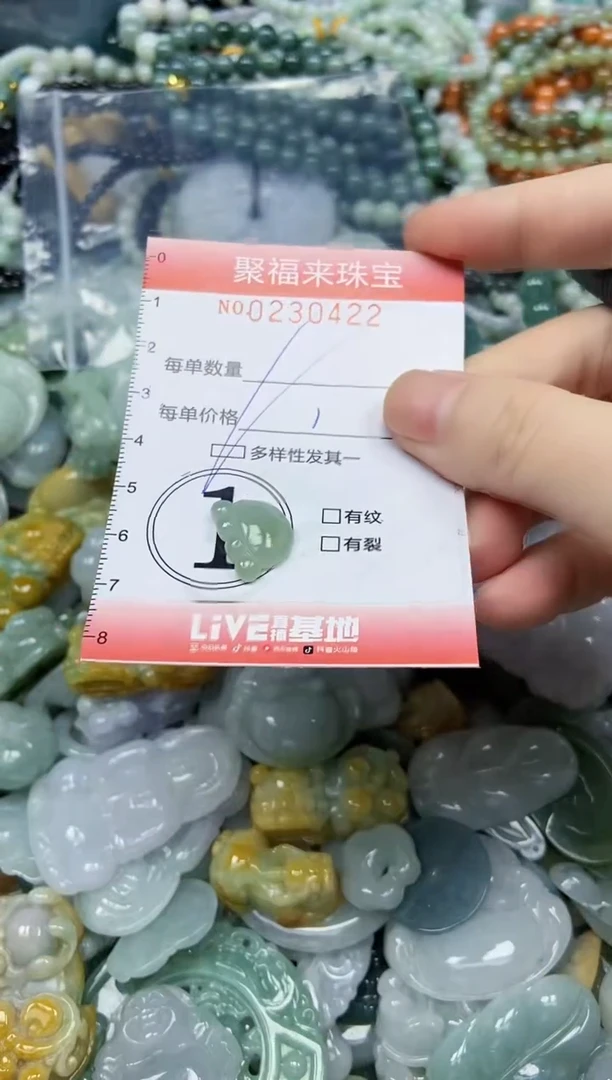 颈饰未镶嵌翡翠闪购0230422多样性发其一