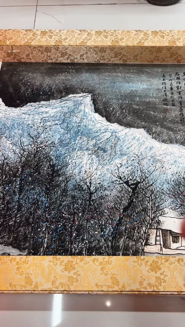 国画画家陆远华纯手绘原作