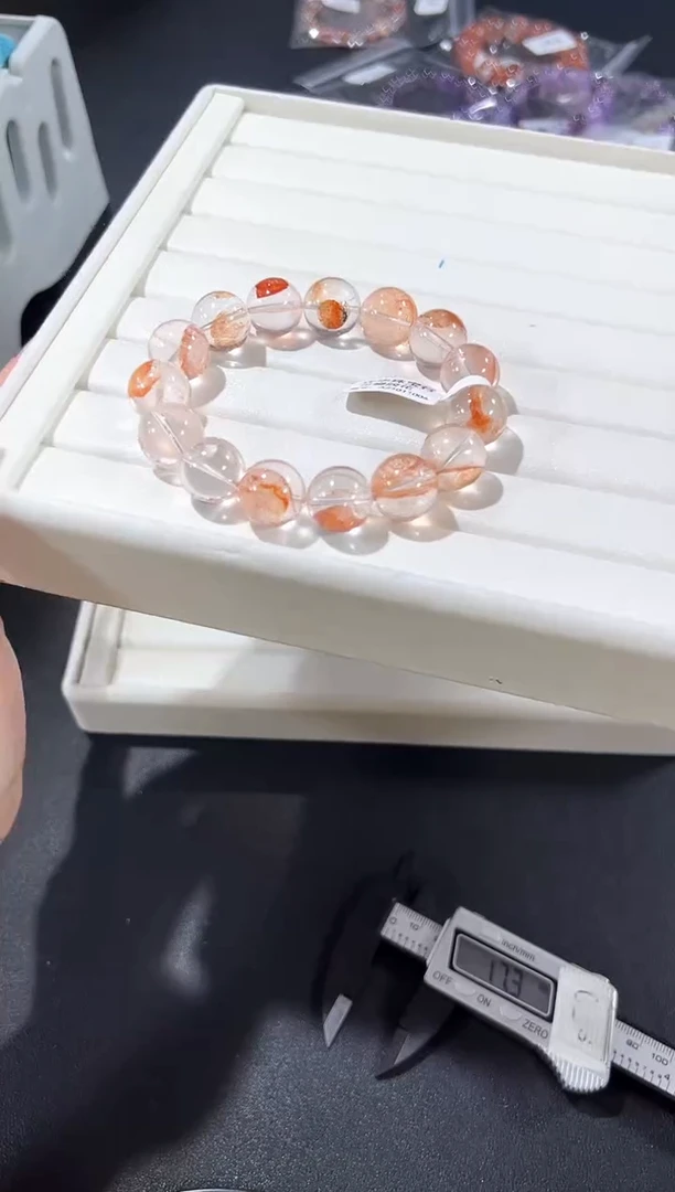 未镶嵌手串水晶8l多样性发其一【1条】默认微瑕15mm
