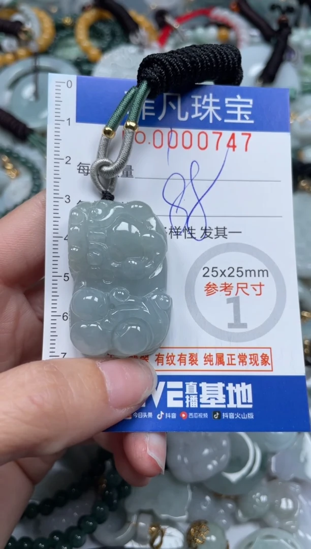 【闪购商品】翡翠颈饰未镶嵌00..0747