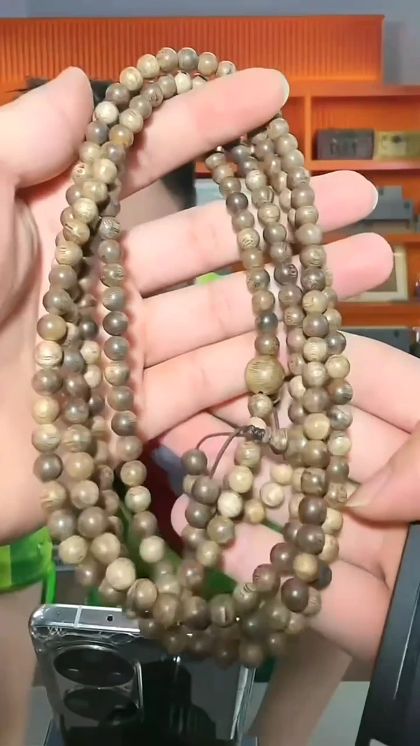 沉香手串149号长串尖峰岭14g0.7多样性发一