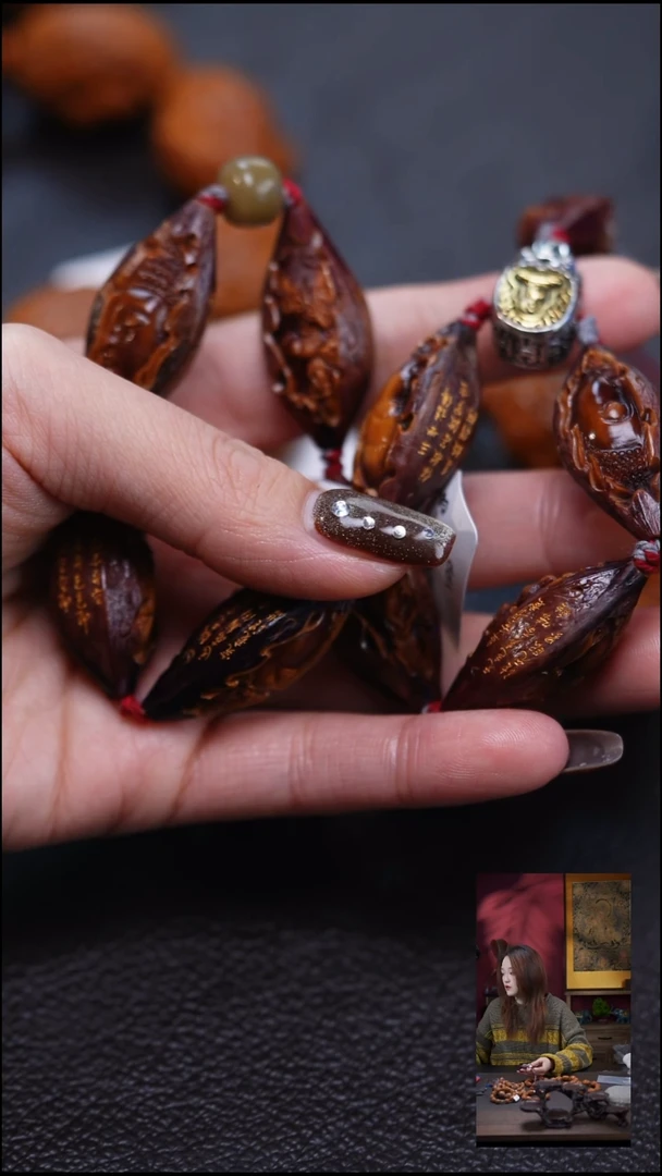 手串/手链橄榄核万**意 橄榄核