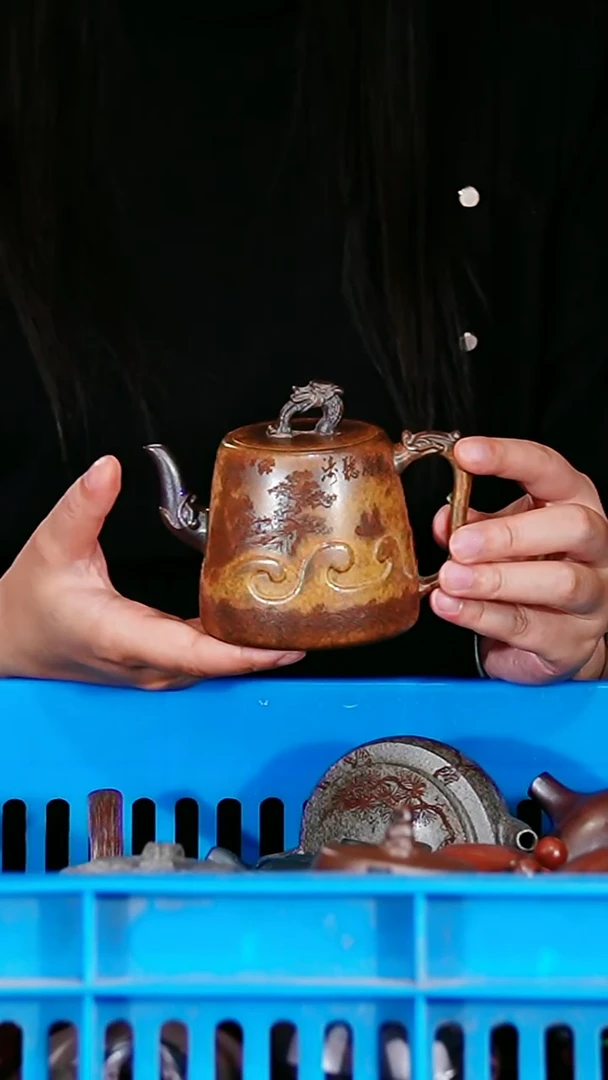 宜兴原矿紫砂壶茶壶280C