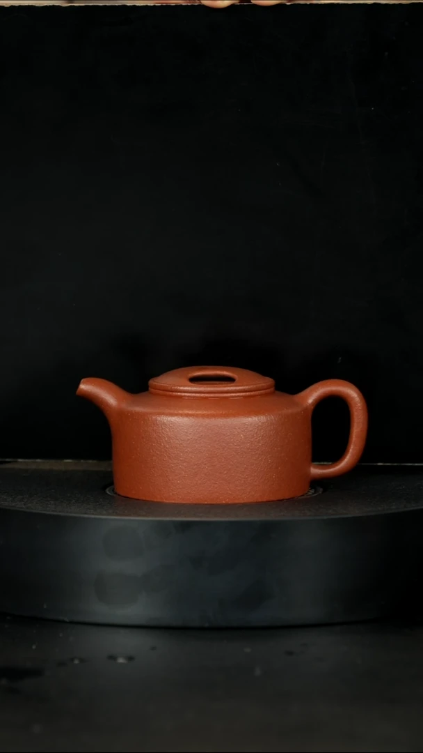 【闪购商品】紫砂茶壶精挑24目满砂红降坡牛盖