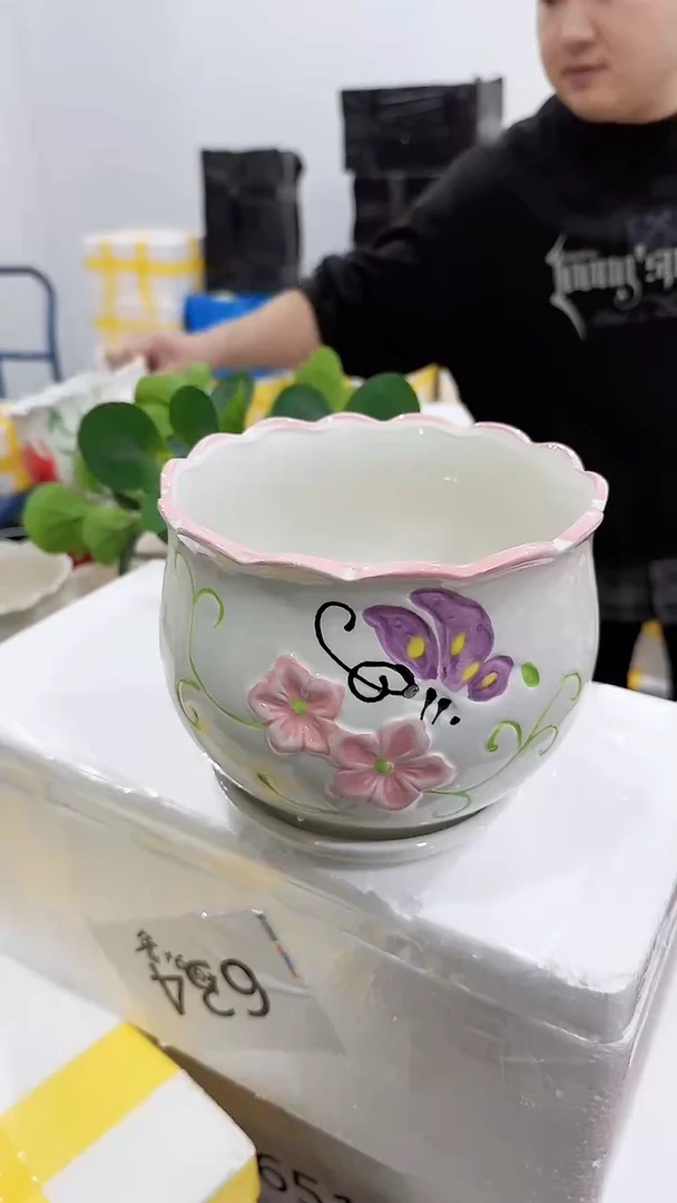 高温陶瓷花盆+E29