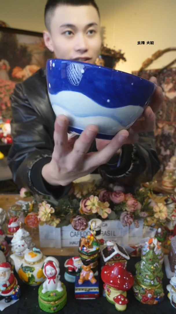 【闪购商品】默认微瑕高端树脂陶瓷摆件Q528