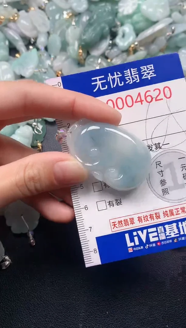 吊坠(不含链)未镶嵌翡翠4620