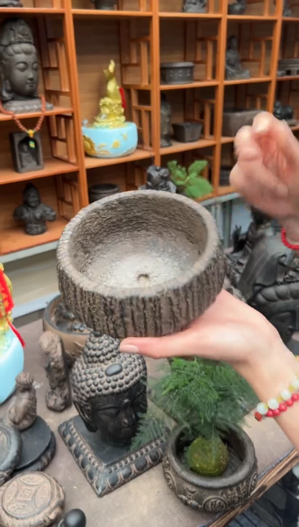 陶土【火山泥】小石钵